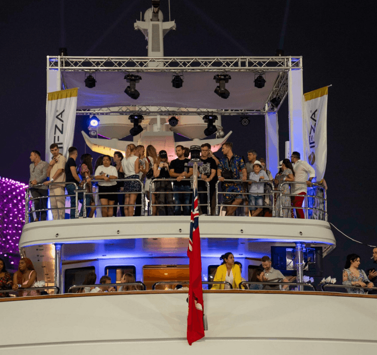 Hospitality Yacht at the Abu Dhabi Grand Prix