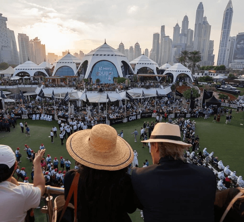 Corporate Chalet at the Hero Dubai Desert Classic​