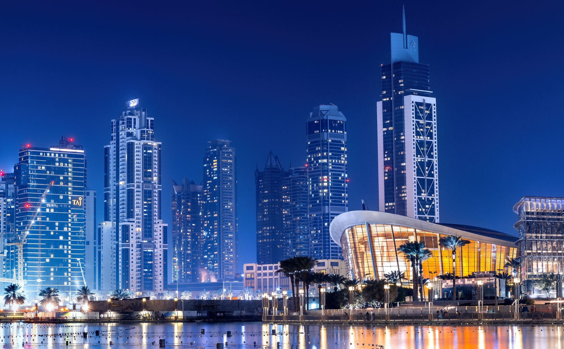 Amazing cityscape of Dubai, UAE.