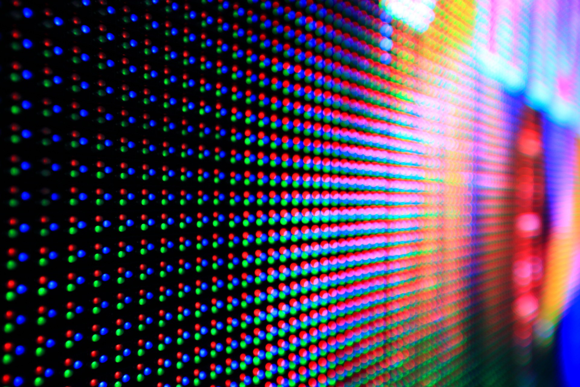 LED Red Green Blue Panel.