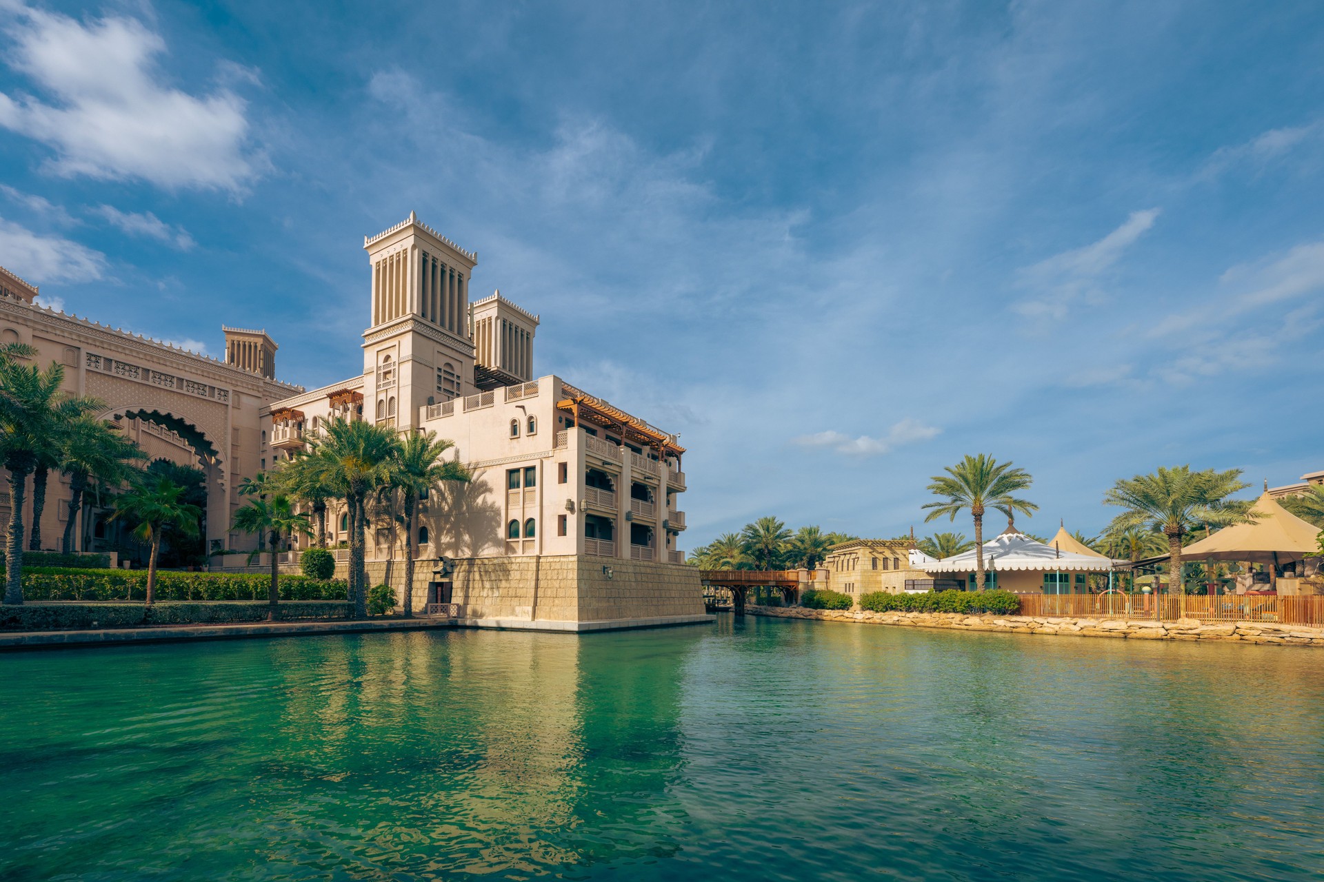 Madinat Jumeirah District in Dubai